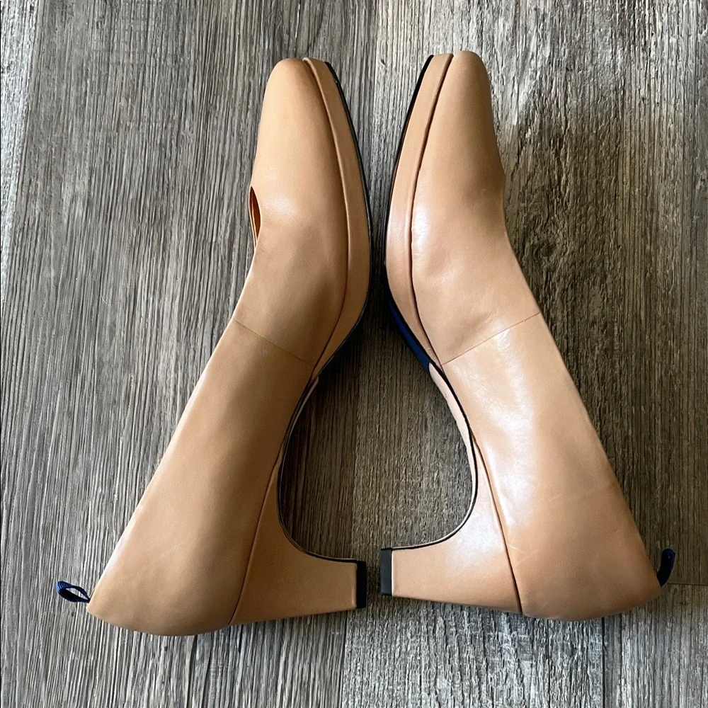 Dr LIZA leather heels tan color - Picture 5 of 9